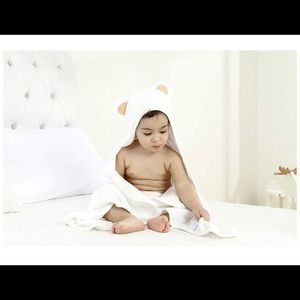 Organic Bamboo Hooded Baby Towel